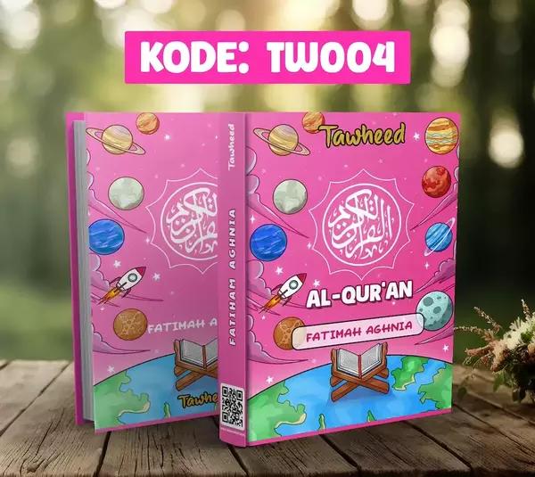 Tawheed Quran Custom Nama Warna Pink